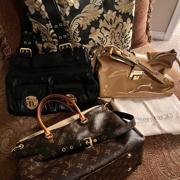 Louis Vuitton Jimmy Choo and Marc Jacobs Handbags - Designer handbags